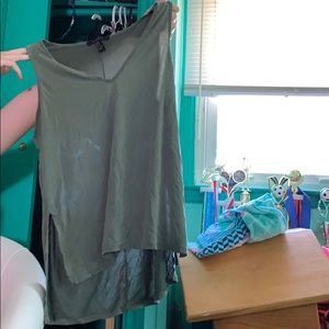 green forever 21 tank top